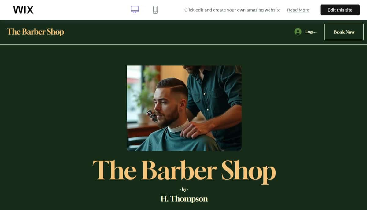 Best Barber Templates_The Barber Shop By H Thompson Best Barber Templates_The Barber Shop By H Thompson