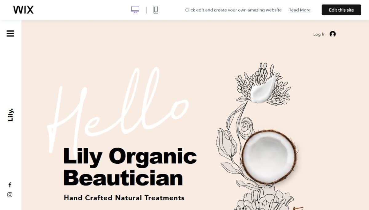 Best Beauty Template_Lily Organic Beautician Best Beauty Template_Lily Organic Beautician