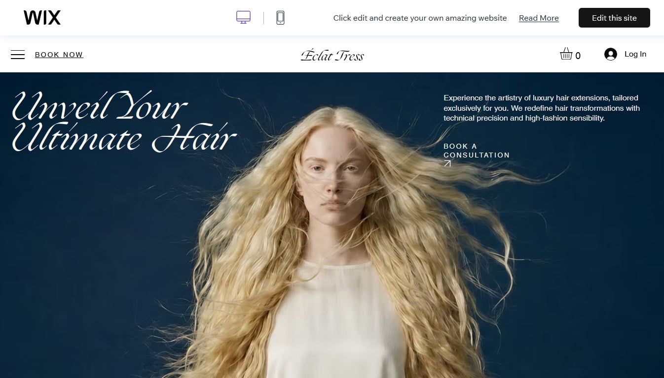 Best Beauty Templates_Éclat Tress Best Beauty Templates_Éclat Tress