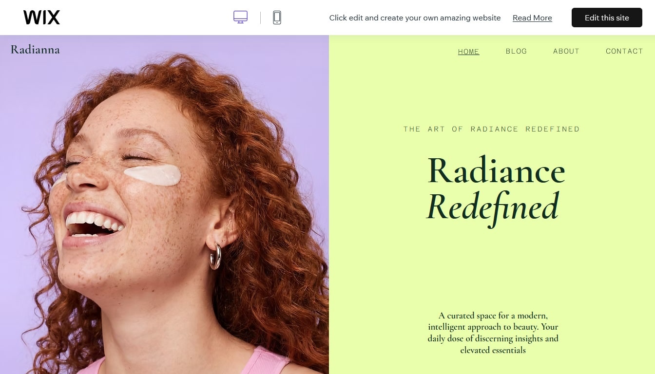 Best Beauty Templates_Radiana Best Beauty Templates_Radiana