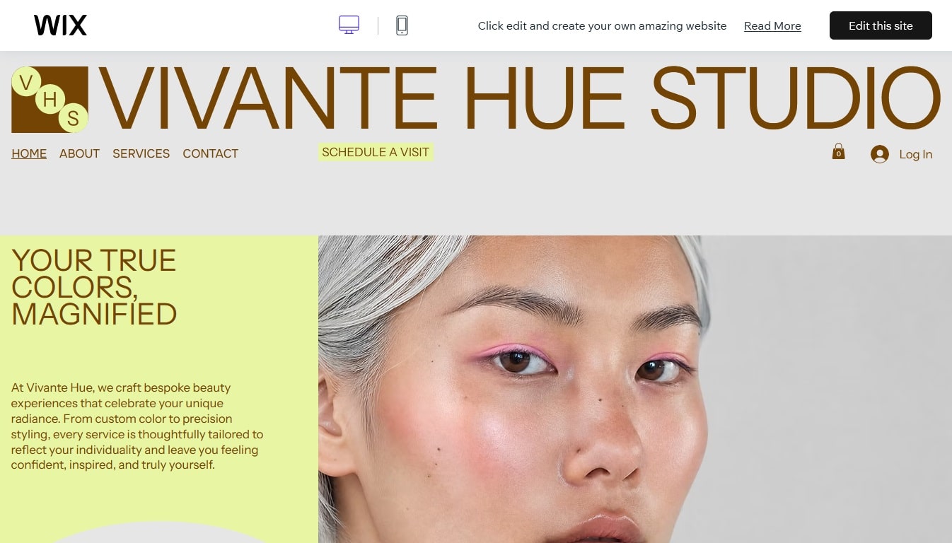 Best Beauty Templates_VIVANTE HUE STUDIO Best Beauty Templates_VIVANTE HUE STUDIO