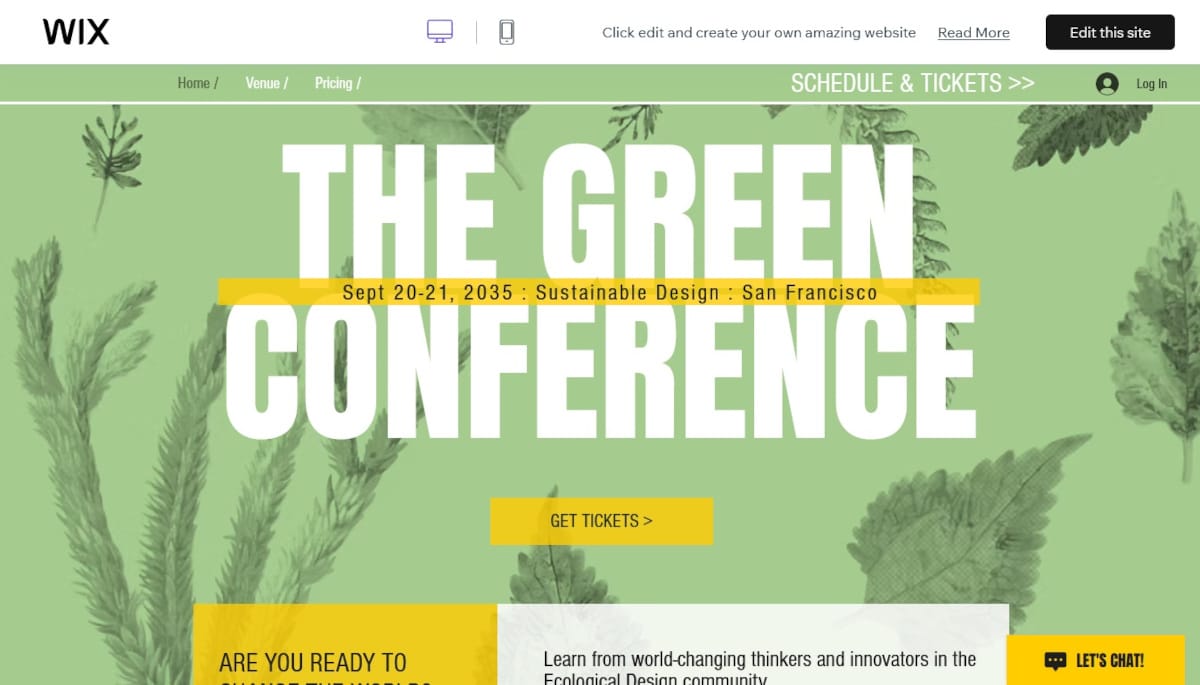 Best Conference Templates_The Green Conference Best Conference Templates_The Green Conference