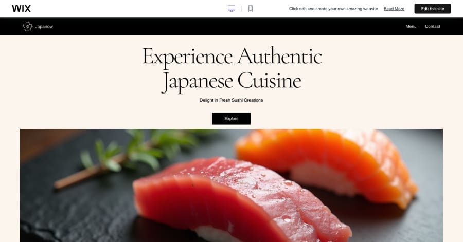 Japanow - Japanese Website Template Zia - Japanese Website Templates