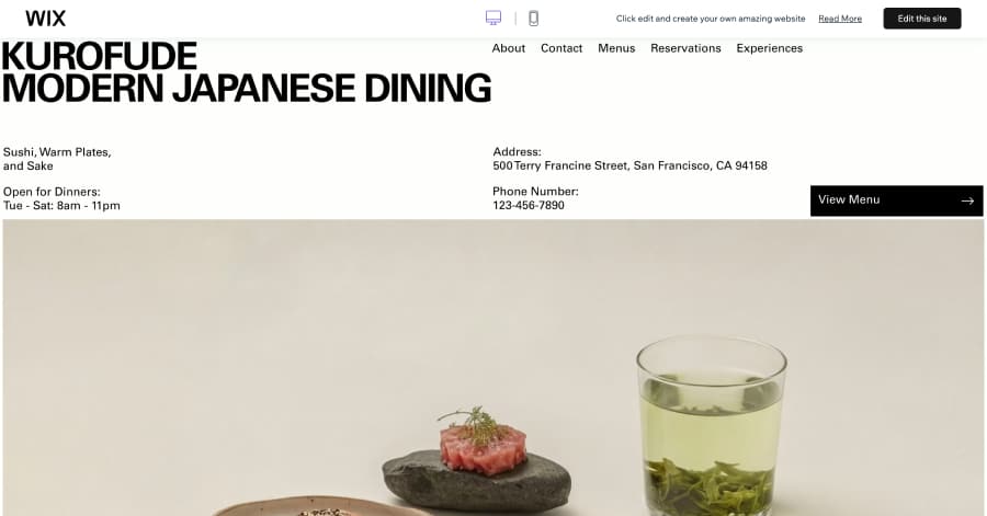 Zia - Japanese Website Templates