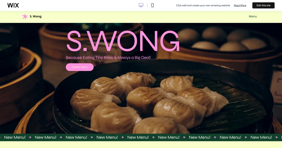S.Wong - Japanese Website Template Zia - Japanese Website Templates