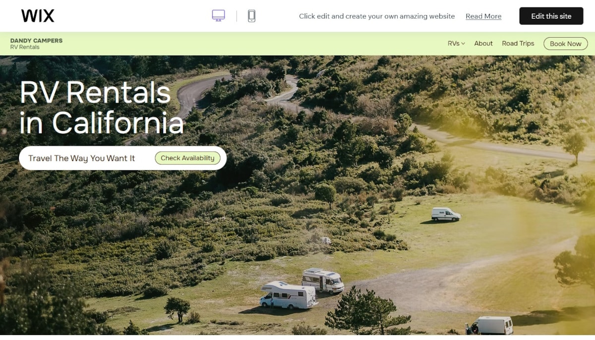 Best Car Dealer Templates_Dandy Campers Best Car Dealer Templates_Dandy Campers