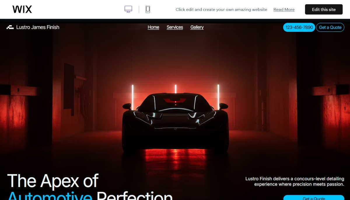 Best Car Dealer Templates_Lustro James Finish Best Car Dealer Templates_Lustro James Finish