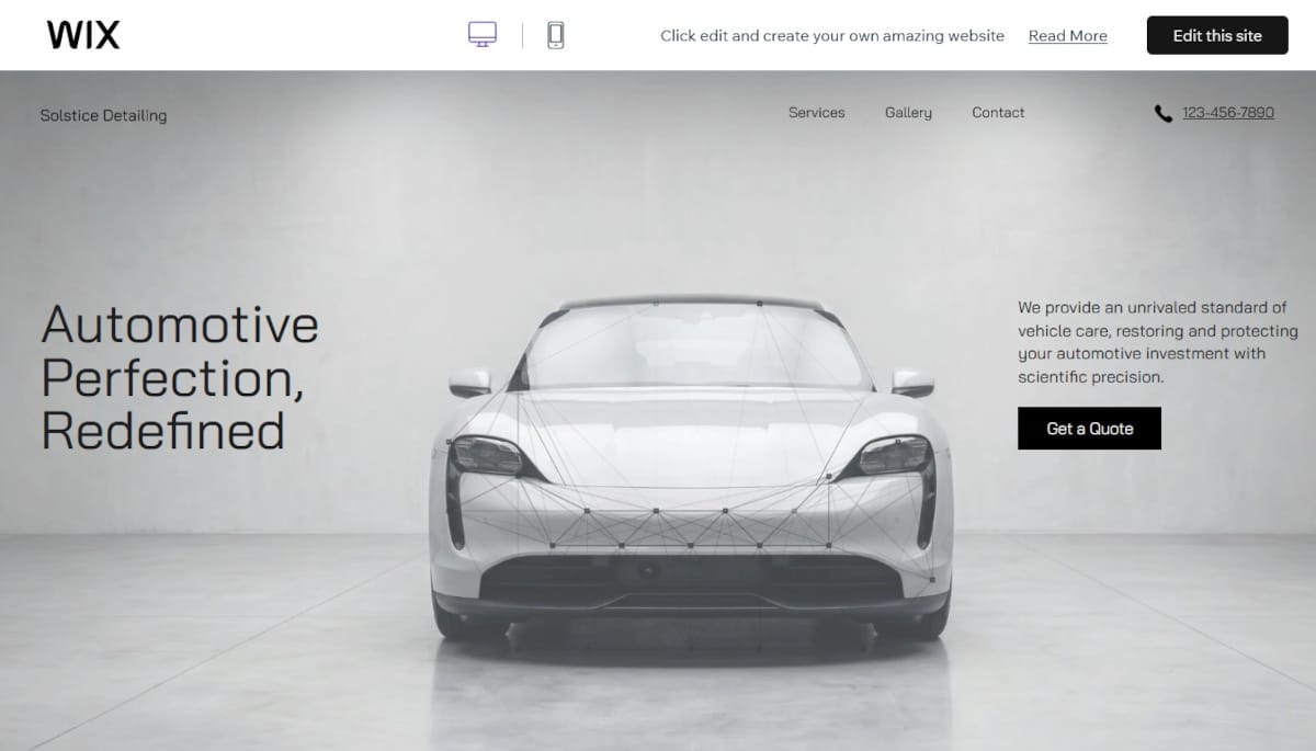 Best Clean Website Templates_Solstice Detailing Best Clean Website Templates_Solstice Detailing