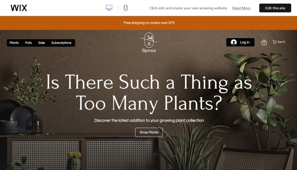 Best Ecommerce Templates_Sprout Best Ecommerce Templates_Sprout