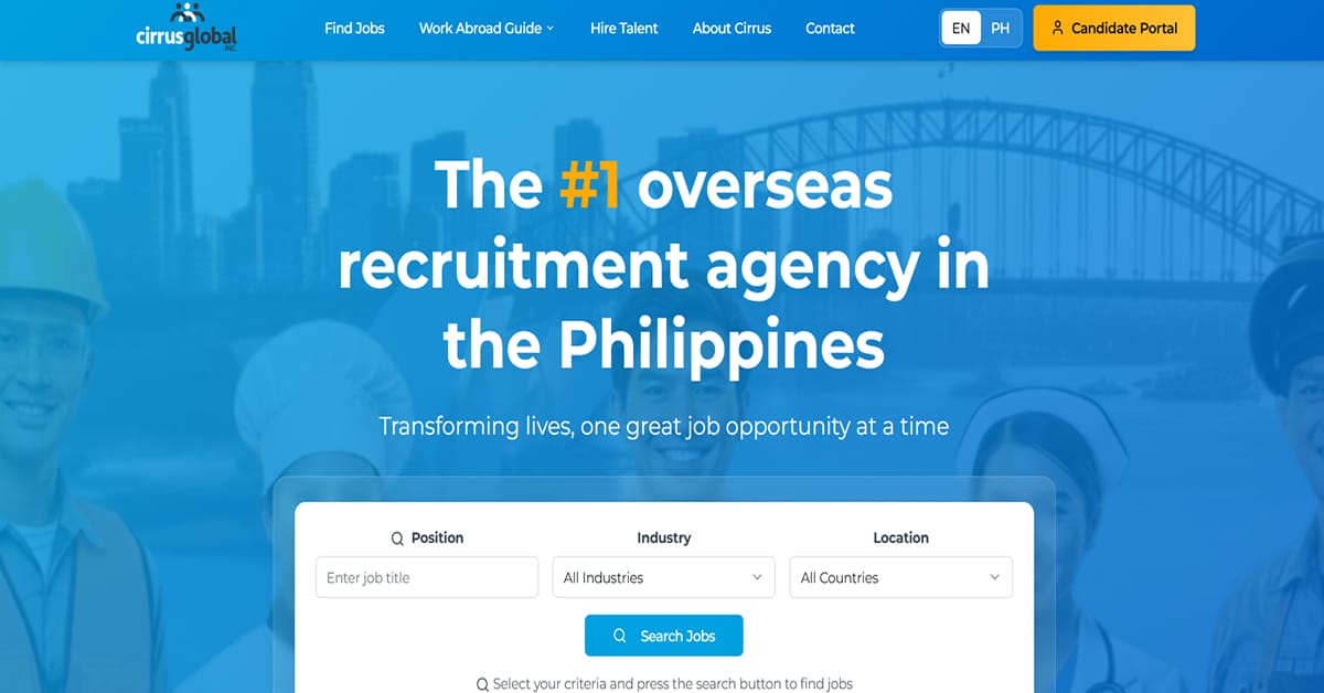 Circus Global - Agency Website