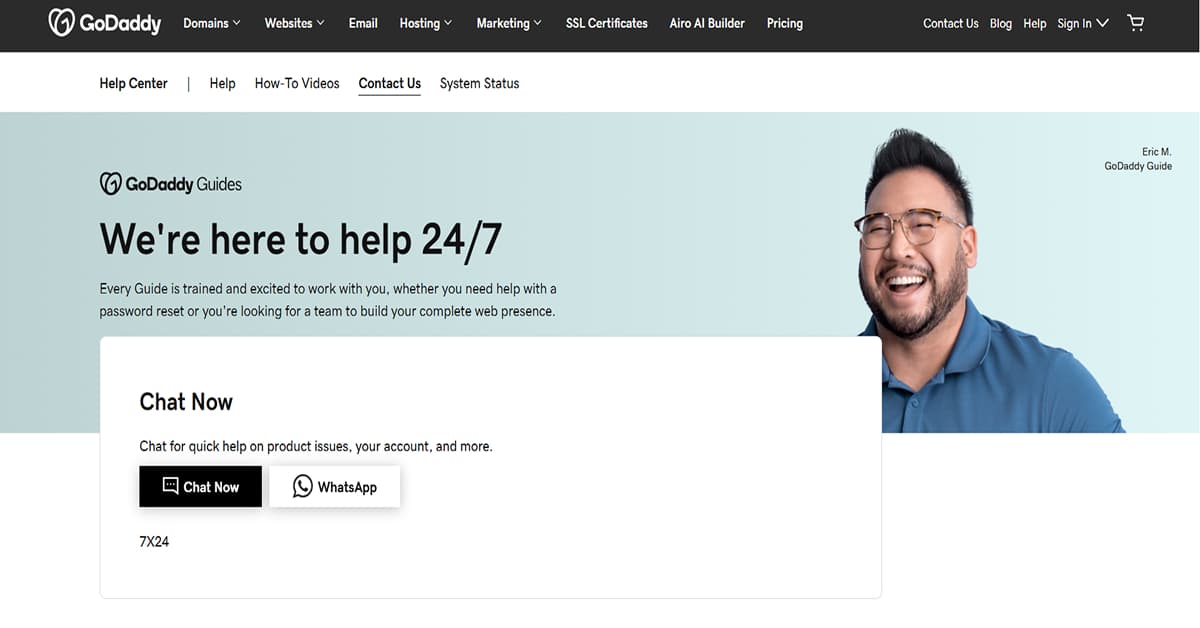 GoDaddy Customer Support