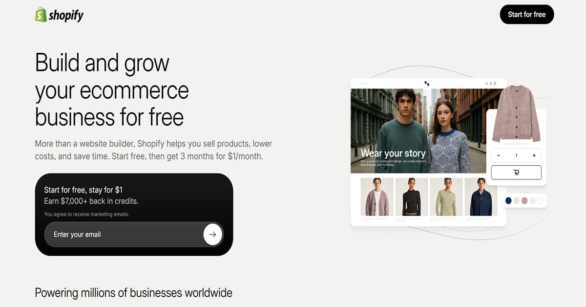 Shoify Ecommerce