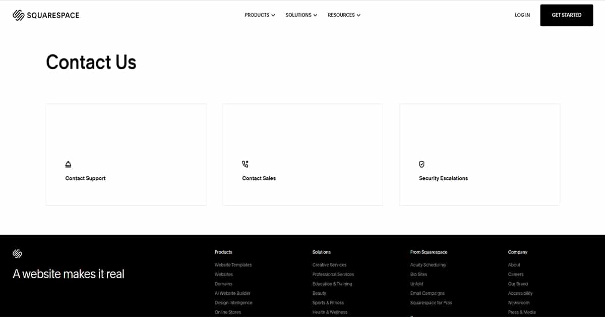 Squarespace Customer Support