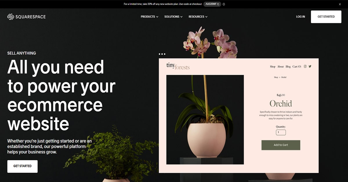 Squarespace Ecommerce
