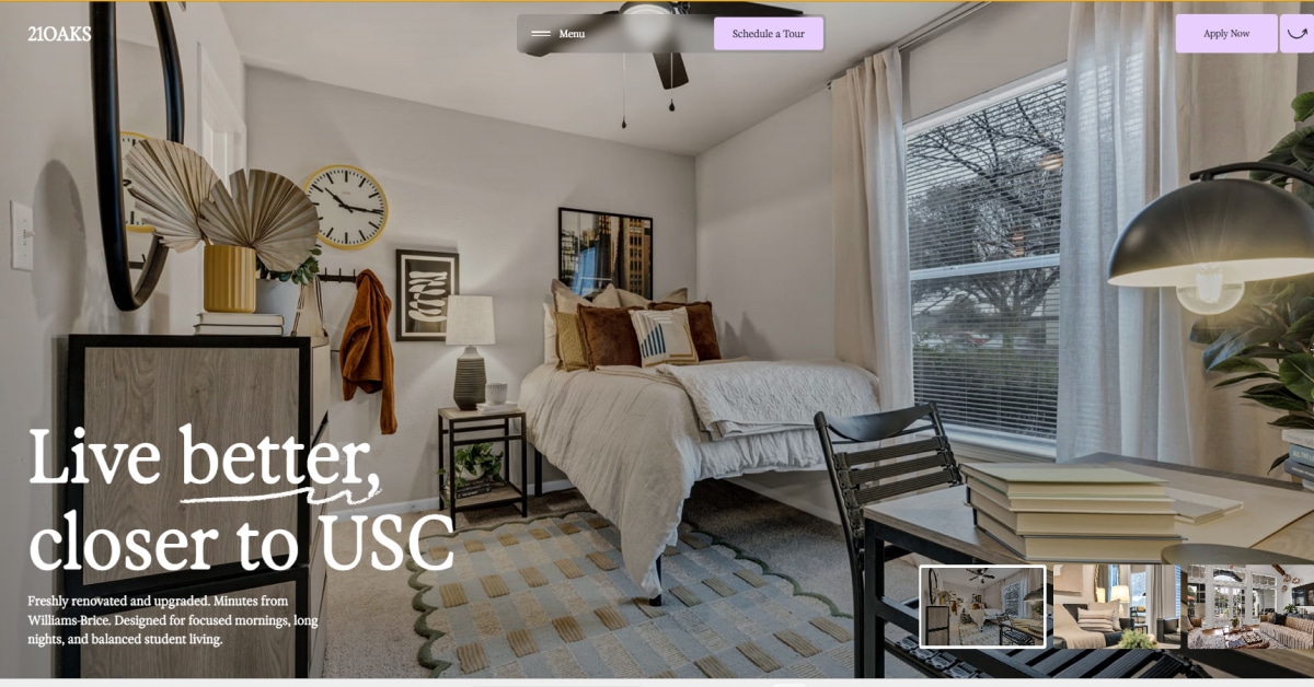 21 OAKS - Real Estate Website