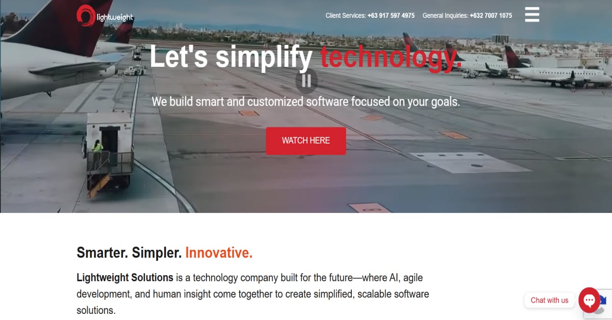 Lightweight Solutions - Corporate Website
