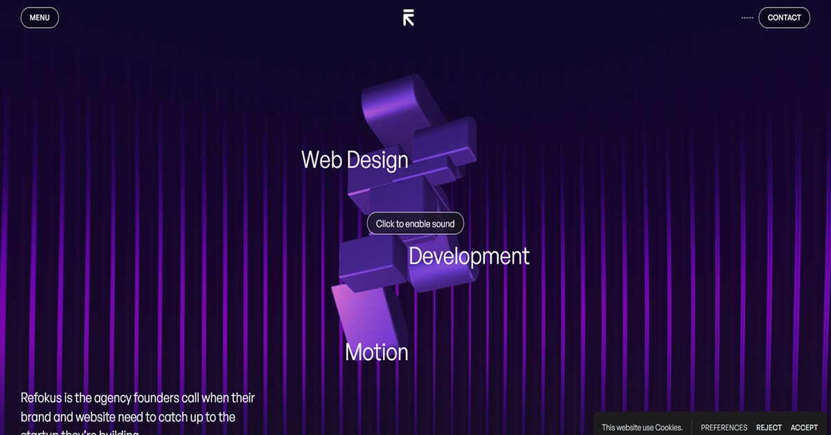 Refokus - Carousel Website