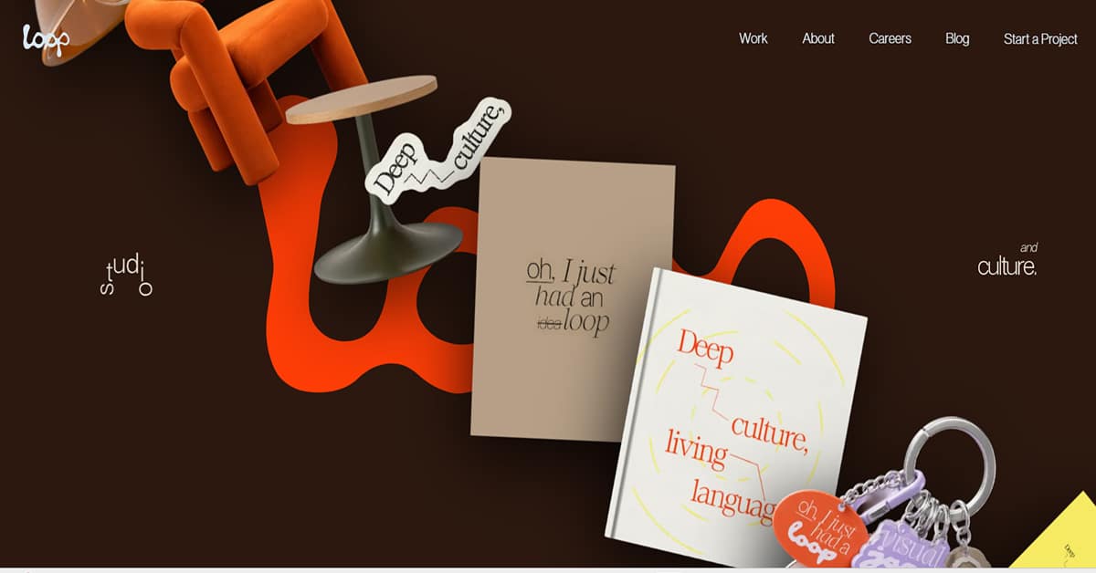 Studio Loop - Portfolio Website Lorenzo Fanfani - Wix Photography Examples
