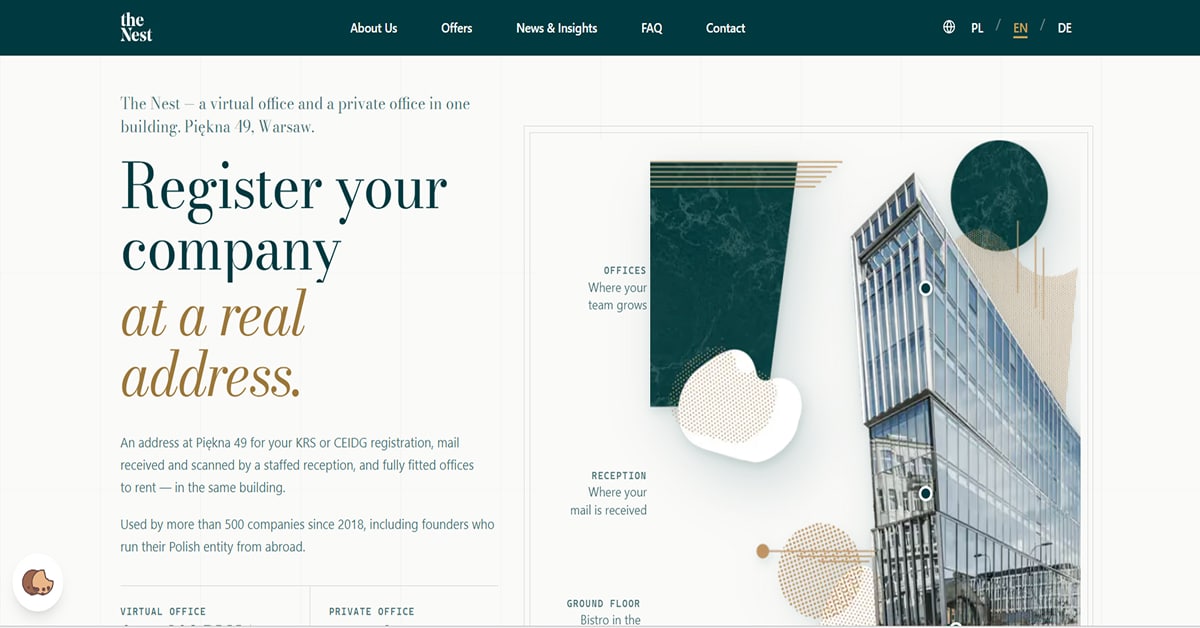 The Nest - Real Estate Website Sotheby - Real Estate Website Design