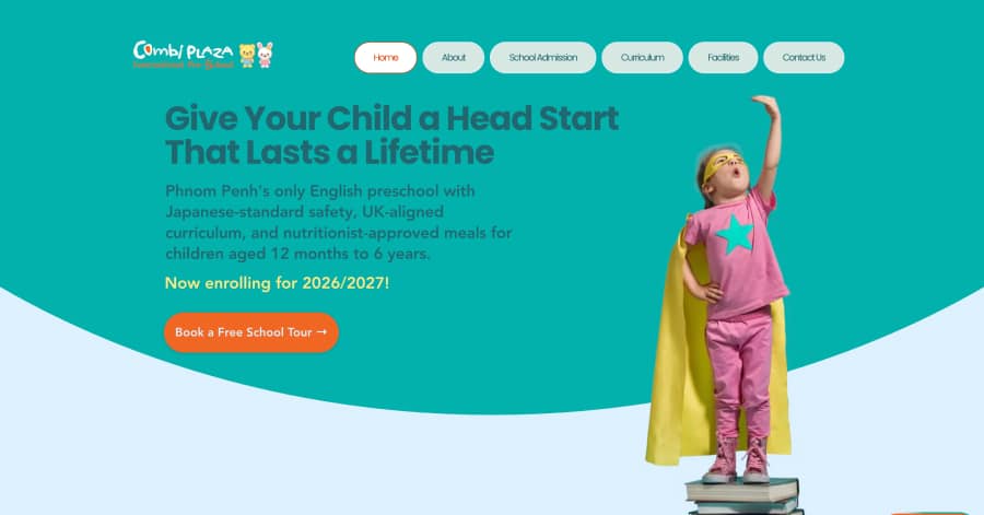 Combi Plaza - Childcare Website Examples Combi Plaza - Childcare Website Examples