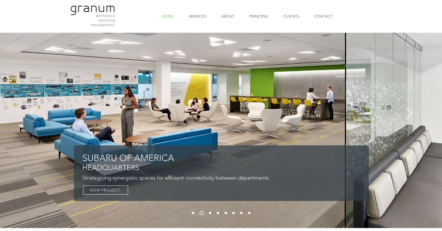 Granum - Architecture Website Examples Granum - Architecture Website Examples