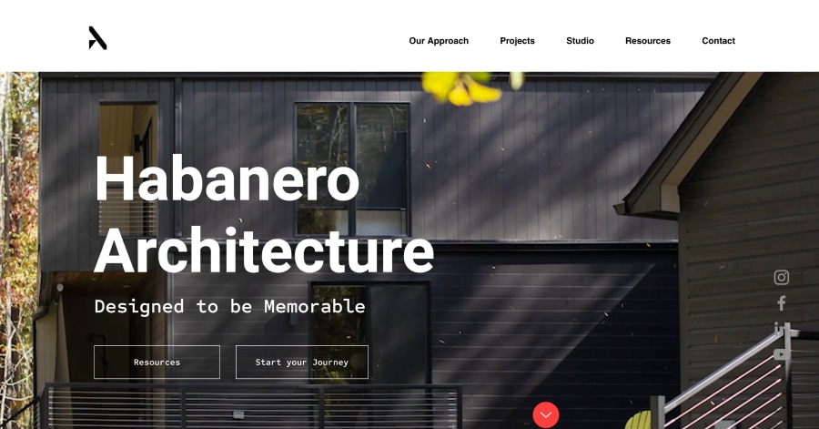 Habanero Architecture - Architecture Website Examples Habanero Architecture - Architecture Website Examples