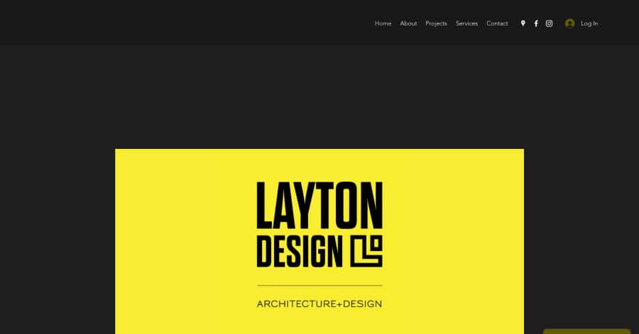 Layton Design - Architecture Website Examples Layton Design - Architecture Website Examples