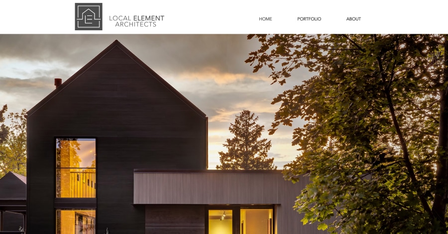 Local Element Architects - Architecture Website Examples Local Element Architects - Architecture Website Examples