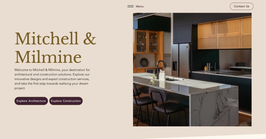 Mitchell & Milmine - Architecture Website Examples Mitchell & Milmine - Architecture Website Examples
