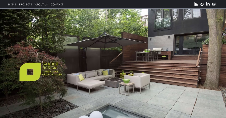 Sander Design - Architecture Website Examples Sander Design - Architecture Website Examples