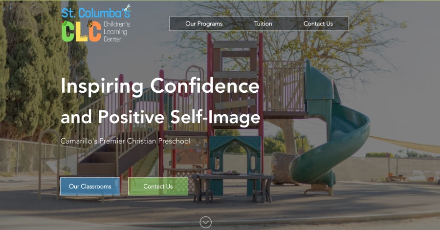 St. Columba's Children's Learning Center - Childcare Website Examples St. Columba's Children's Learning Center - Childcare Website Examples