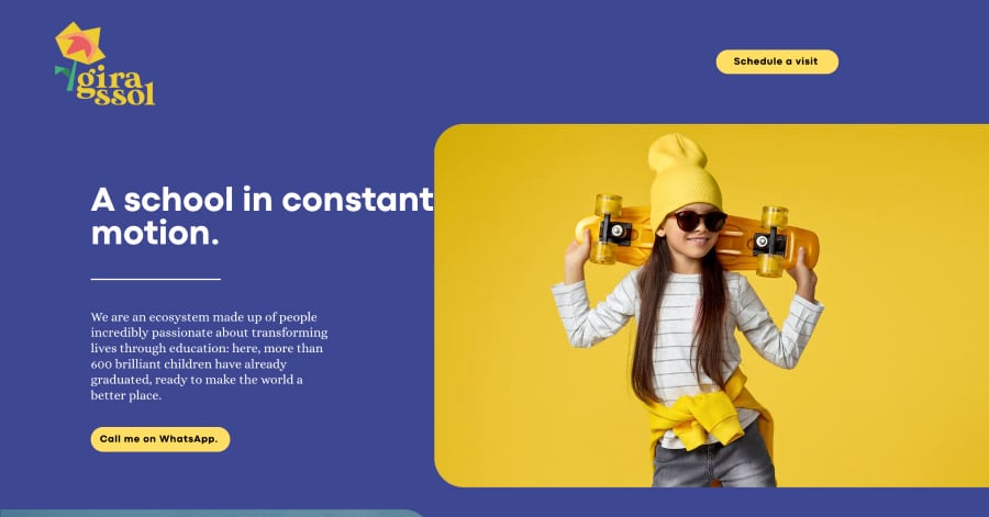 Sunflower Early Childhood Education - Childcare Website Examples Sunflower Early Childhood Education - Childcare Website Examples