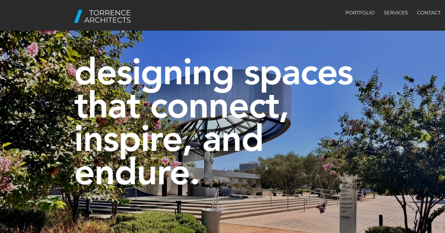 Torrence Architects - Architecture Website Examples Torrence Architects - Architecture Website Examples